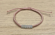 Handmade Bracelet with Ice Jade Beads, Elegant Natural Stone Bracelet for Clarity, Healing & Inner Peace