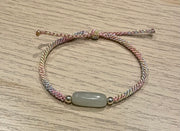 Handmade Hetian Jade Charm Bracelet, Elegant Gemstone Jewelry for Protection, Prosperity & Harmony