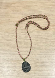 Handmade Dark Green Jade Tiger Pendant Necklace, Powerful Gemstone Jewelry for Strength, Courage & Protection